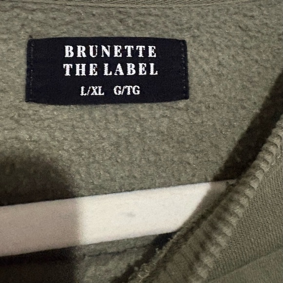 Brunette The Label Olive Green Babes Supporting Babes Crewneck & Joggers - Picture 2 of 8